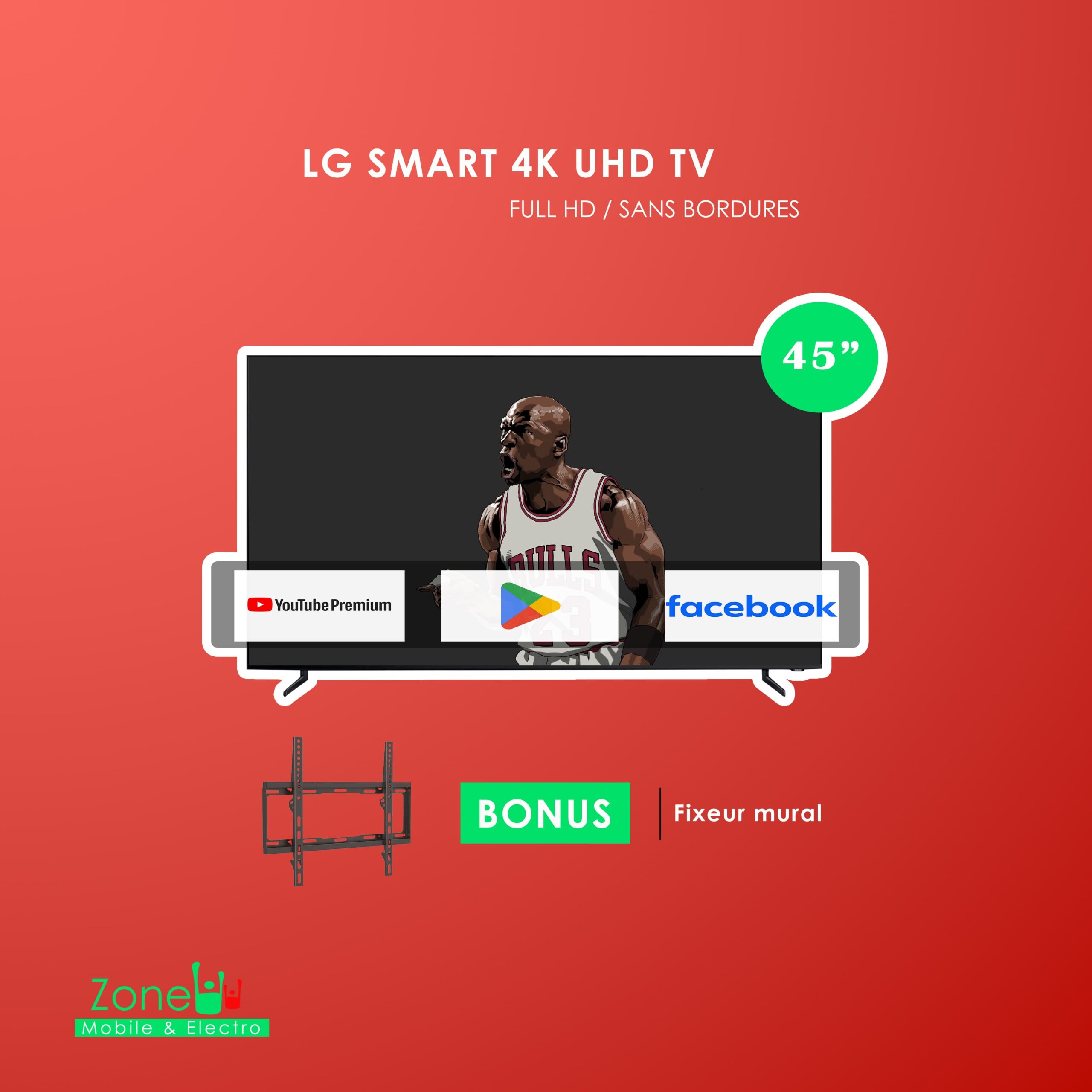 télévision lg 45 pouces smart
