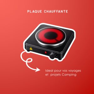 plaque chauffante à 1foyers