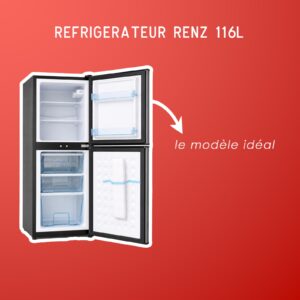 refrigerateur renz 116l