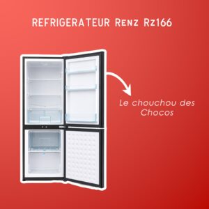refrigerateur renz 166l