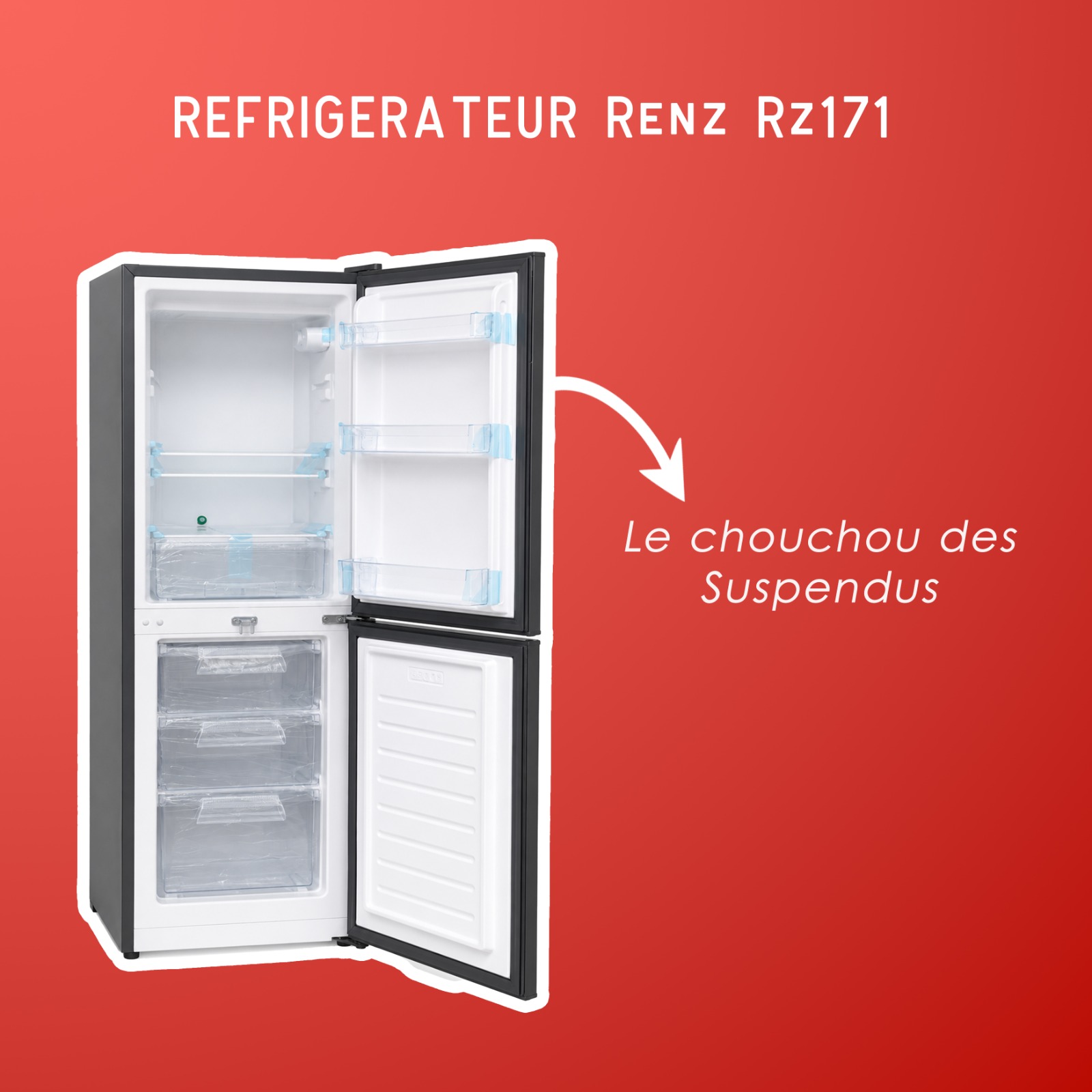 refrigerateur renz 171l refrigerateur renz 171l